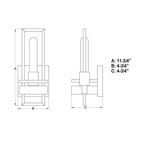 Deals ✨ Patriot Lighting® Marquis Satin Nickel 1 Light Wall Light 👏 10 Deals ✨ Patriot Lighting® Marquis Satin Nickel 1 Light Wall Light 👏 - Image 8