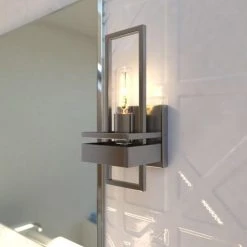 Deals ✨ Patriot Lighting® Marquis Satin Nickel 1 Light Wall Light 👏 16 Deals ✨ Patriot Lighting® Marquis Satin Nickel 1 Light Wall Light 👏 -Patriot Lighting Sales W0344 L2