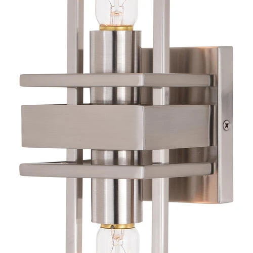 Buy ✔️ Patriot Lighting® Marquis Satin Nickel 2 Light Wall Light 🤩 4 Buy ✔️ Patriot Lighting® Marquis Satin Nickel 2 Light Wall Light 🤩 - Image 2