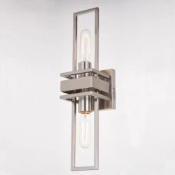 Buy ✔️ Patriot Lighting® Marquis Satin Nickel 2 Light Wall Light 🤩 11 Buy ✔️ Patriot Lighting® Marquis Satin Nickel 2 Light Wall Light 🤩 -Patriot Lighting Sales W0346 3