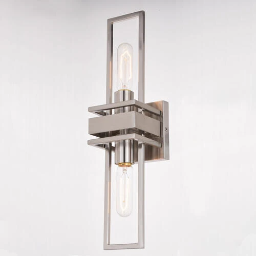 Buy ✔️ Patriot Lighting® Marquis Satin Nickel 2 Light Wall Light 🤩 6 Buy ✔️ Patriot Lighting® Marquis Satin Nickel 2 Light Wall Light 🤩 - Image 4