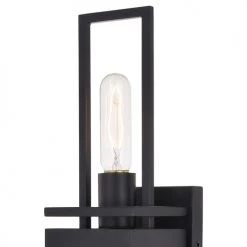 Flash Sale ⭐ Patriot Lighting® Marquis Matte Black 2 Light Wall Light 🌟 -Patriot Lighting Sales W0347 2