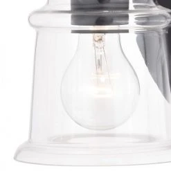 Deals 🌟 Patriot Lighting® Toledo Matte Black 1 Light Vanity Light 🔔 -Patriot Lighting Sales W0348 3