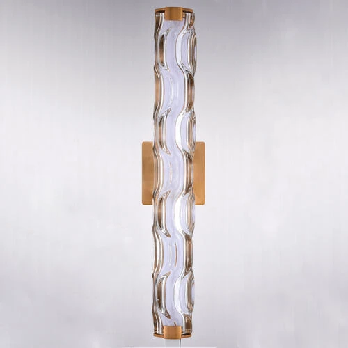 Flash Sale ✔️ Patriot Lighting® Marseille Natural Brass 2 Light Wall Light ⭐ 4 Flash Sale ✔️ Patriot Lighting® Marseille Natural Brass 2 Light Wall Light ⭐ - Image 2