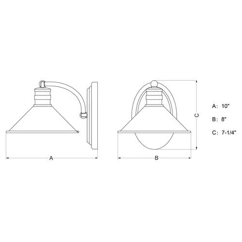 Coupon ⭐ Patriot Lighting® Akron Matte White 1 Light Vanity Light ✨ 9 Coupon ⭐ Patriot Lighting® Akron Matte White 1 Light Vanity Light ✨ - Image 7