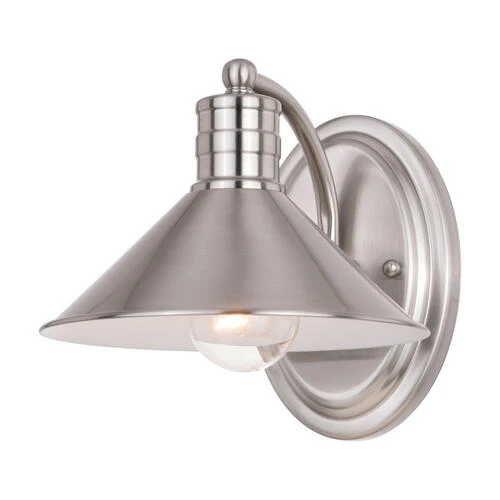Coupon ⭐ Patriot Lighting® Akron Matte White 1 Light Vanity Light ✨ 3 Coupon ⭐ Patriot Lighting® Akron Matte White 1 Light Vanity Light ✨