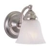 Best Pirce 🌟 Patriot Lighting® Standford Brushed Nickel 1 Light Vanity Light ✨ -Patriot Lighting Sales WL35121BN