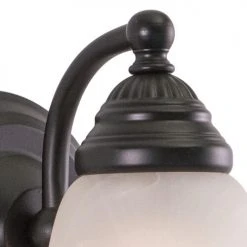 Discount ⌛ Patriot Lighting® Standford Oil Burnished Bronze 1 Light Vanity Light ❤️ -Patriot Lighting Sales WL35121OBB 2
