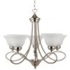 Buy 💯 Patriot Lighting® Rianto 5-Light Brushed Nickel Chandelier 🎁