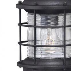 Buy 😉 Patriot Lighting® Dualux® Hyannis Textured Black Outdoor Wall Light 🧨 -Patriot Lighting Sales t0254 4