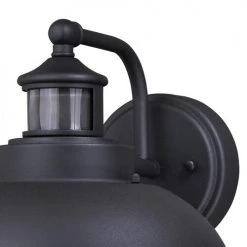 Discount 🔔 Patriot Lighting® Dualux® Harwich Textured Black Outdoor Wall Light 🔥 -Patriot Lighting Sales t0262 1