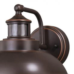 Hot Sale 🧨 Patriot Lighting® Dualux® Harwich Burnished Bronze Outdoor Wall Light 💯 -Patriot Lighting Sales t0263 1