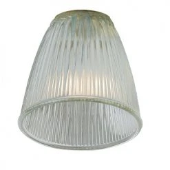 Buy ✨ Patriot Lighting® Clear Ribbed Tapered Replacement Glass With 1-5/8" Fitter 😀