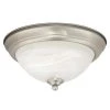 New 🧨 Patriot Lighting® Payton Satin Nickel Integrated LED Flush Mount Ceiling Light 🔔 -Patriot Lighting Sales vx cc5812sn