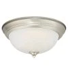 Budget ❤️ Patriot Lighting® Payton Satin Nickel Integrated LED Flush Mount Ceiling Light 😀 -Patriot Lighting Sales vx cc5814sn