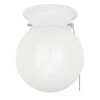 New 🎉 Patriot Lighting® Globe White Integrated LED Flush Mount Ceiling Light 🔔 1 New 🎉 Patriot Lighting® Globe White Integrated LED Flush Mount Ceiling Light 🔔 -Patriot Lighting Sales vx cc5816w