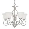 Cheapest ✨ Patriot Lighting® Samantha 5-Light Satin Nickel Chandelier ❤️ -Patriot Lighting Sales vx ch57505sn