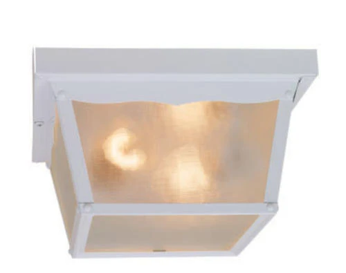 Promo 👍 Patriot Lighting® McCormick White 2-Light Flush Mount Outdoor Ceiling Light 🥰 3 Promo 👍 Patriot Lighting® McCormick White 2-Light Flush Mount Outdoor Ceiling Light 🥰