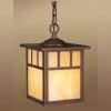 Hot Sale 🎉 Patriot Lighting® Mission 11" Burnished Bronze Outdoor Pendant Light 🧨