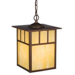 Best Pirce ✨ Patriot Lighting® Mission 13" Burnished Bronze Outdoor Pendant Light 🎉