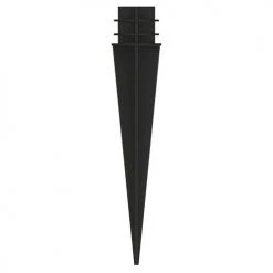 Budget ⌛ Patriot Lighting® 5-1/2" Textured Black Metal Spike Replacement - 2 Pk 👏