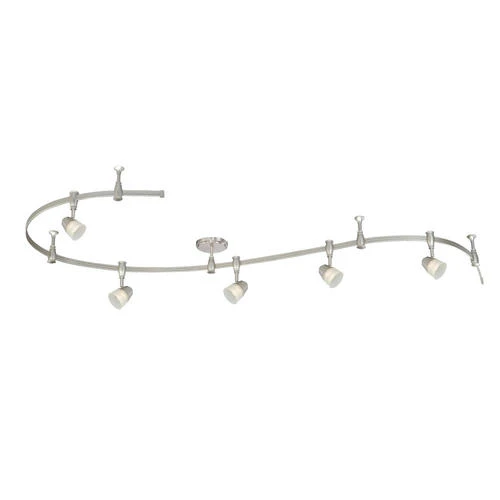 Flash Sale 🤩 Patriot Lighting® Sutton 5-Light Silver LED Flexible Track Lighting Set 🧨 3 Flash Sale 🤩 Patriot Lighting® Sutton 5-Light Silver LED Flexible Track Lighting Set 🧨