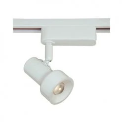 Outlet ⭐ Patriot Lighting® Baron 1-Light White LED Track Lighting Head ⭐