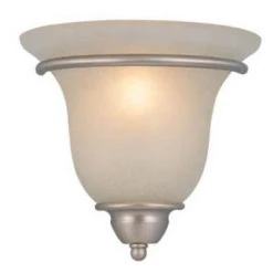 Wholesale 👏 Patriot Lighting® Monrovia 1-Light Brushed Nickel Indoor Wall Light 🔥