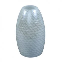 Buy 🥰 Patriot Lighting® White Honey Comb Oval Replacement Glass With 2-1/4" Fitter 🧨